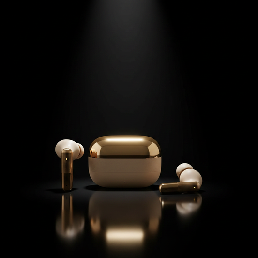 AI Buds Pro – Black Background